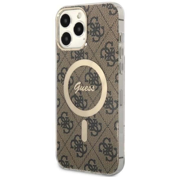 Guess Mobilskal till iPhone 13 Pro Max MagSafe - Brun Brun