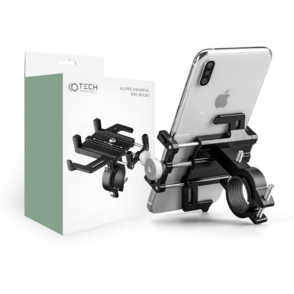 Tech-Protect V1 Universal Cykelhållare - Svart Svart