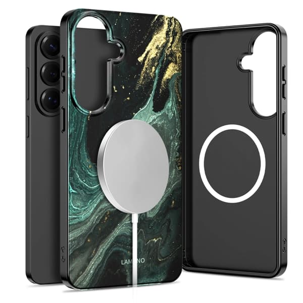 Tech-Protect Mobilskal För Galaxy S26 MagSafe Lamano - Verde Aura Grön