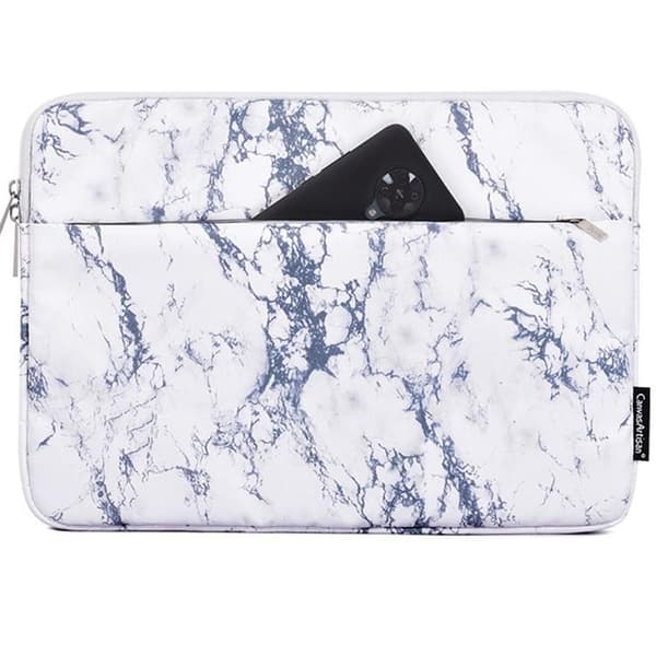 CANVASARTISAN Datorfodral 15" Marble H32-11 - Vit Vit