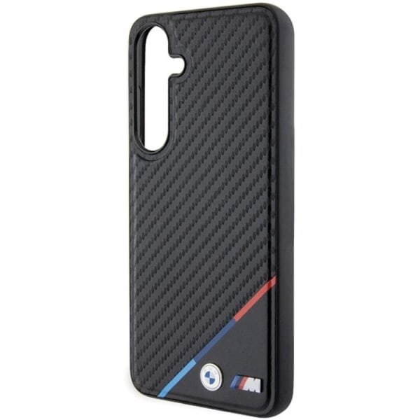 BMW Galaxy S24 Mobilcover MagSafe Carbon Tricolor Line