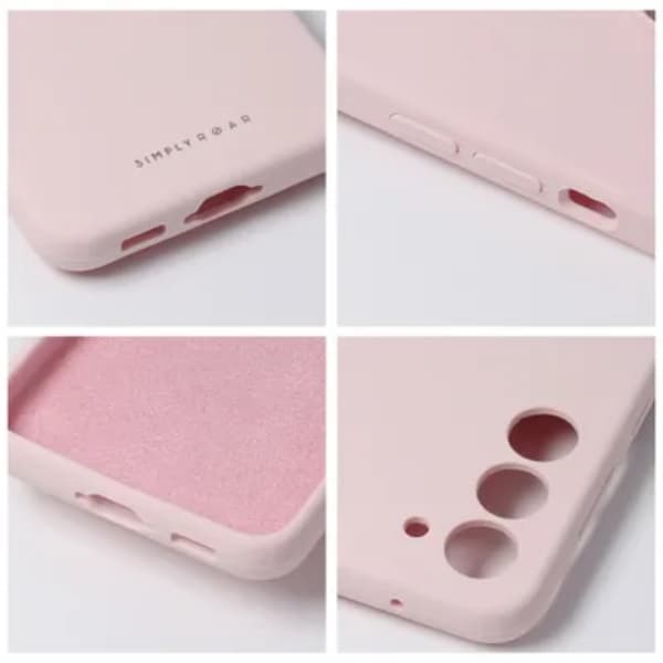 Roar Samsung Galaxy A54 5G Mobilskal Roar Cloud Skin - Lysrosa Rosa