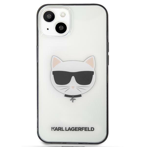 Karl Lagerfeld Ikonik Choupette iPhone 13 Mini - Transparent