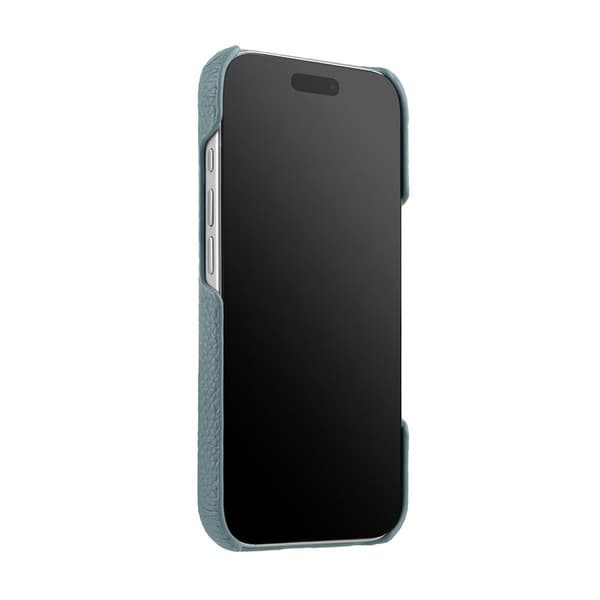 MELKCO Mobilskal till iPhone 17 Pro Äkta Läder PC Blå
