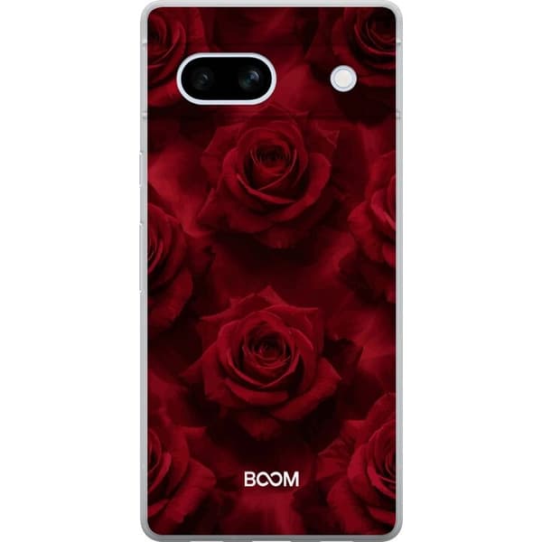 Taske til Google Pixel 7a med Crimson Rose