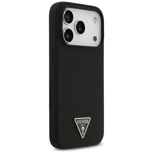 Guess Mobilskal till iPhone 18 Pro Max/17 Pro Max MagSafe Silikon Logo - Svart Svart