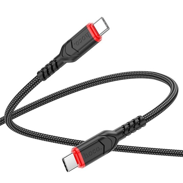 Hoco USB-C til USB-C 60W 3A 3m Kabel X59 - Sort Black