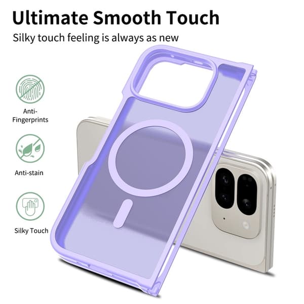 Mobilskal till Google Pixel 10 Pro Fold MagSafe Skin Touch - Lila Lila