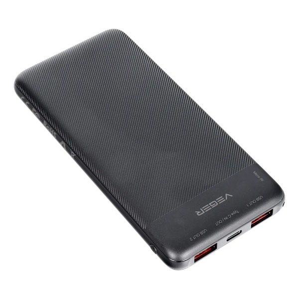 VEGER powerbank 10 000 mAh PD QC3.0 2A 20W A11S (W1133S)