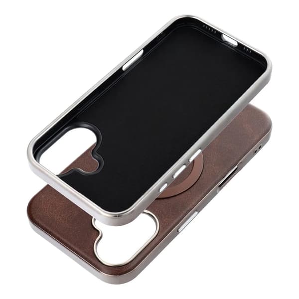 Mobilskal För iPhone 16 Pro Max MagSafe Gentleman - Brun Brun