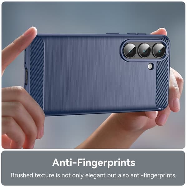 WANLONFENG Mobilskal till Samsung Galaxy S26 TPU LS Serie - Blå