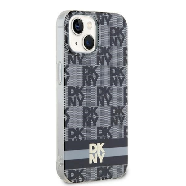 DKNY iPhone 15/14/13 Mobilskal Magsafe IML Checkered Mono Pattern