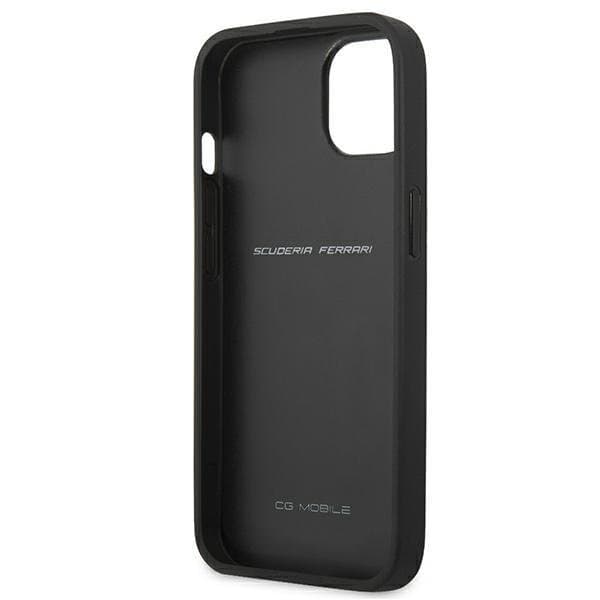 Ferrari Skal iPhone 13 Mini Off Track Quilted - Musta Black
