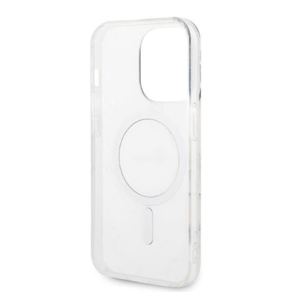 GUESS iPhone 14 Pro Max Magsafe Skal Marble + Trådlös Laddare - Svart Svart