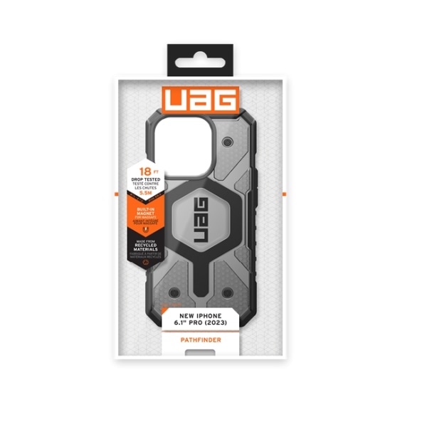 UAG iPhone 15 Pro Max Mobilskal Magsafe Pathfinder - Ash