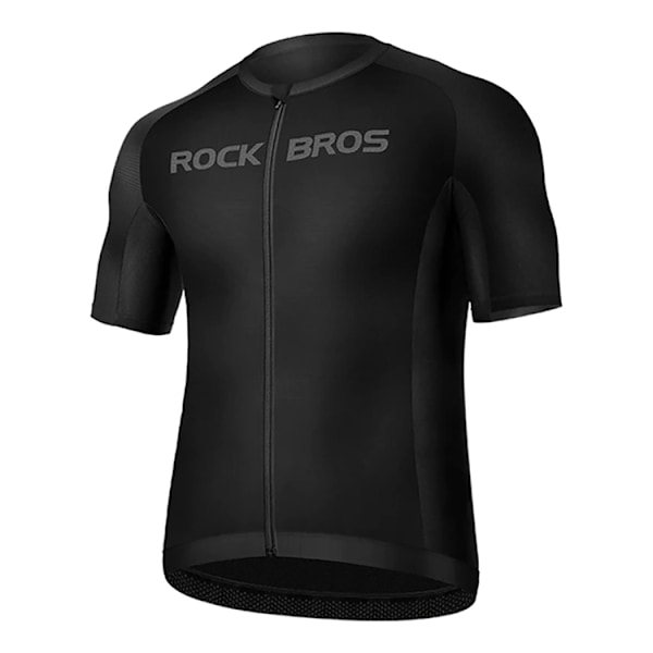 Rockbros Cykeltröja Kortärmad XXXL - Svart