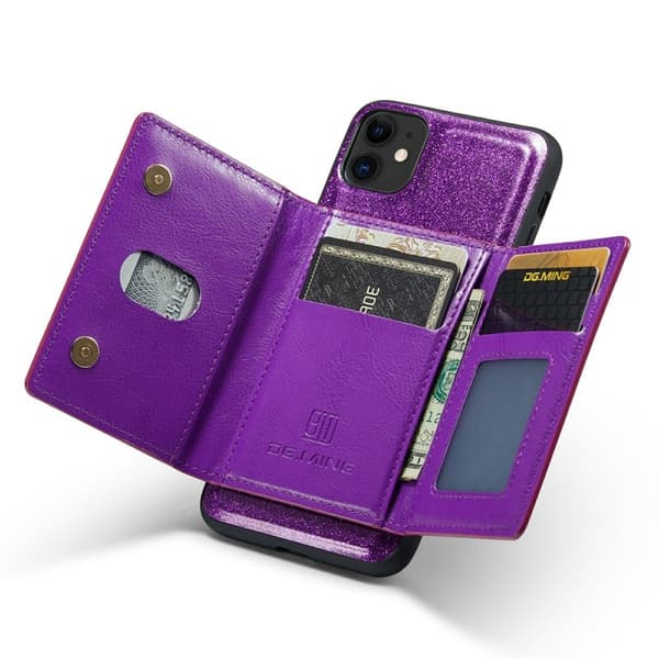 DG.MING M3 Series Mobilskal till iPhone 11 2-i-1 Lila