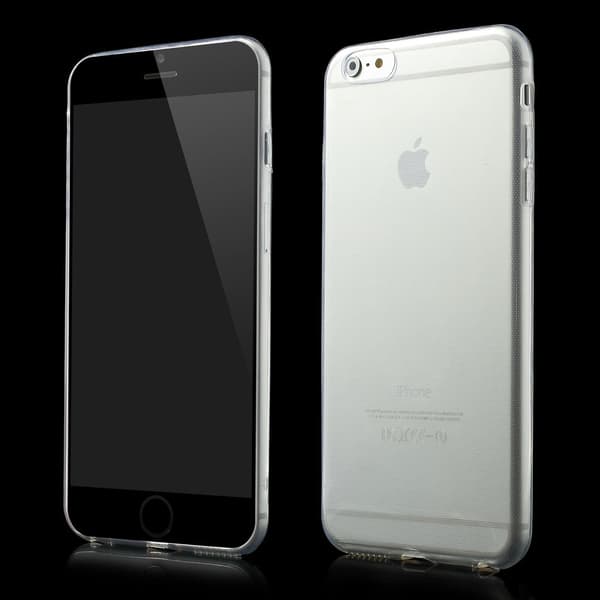 Ultra-thin 0.6mm Flexicase Skal till Apple iPhone 6(S) Plus - Transparent Transparent