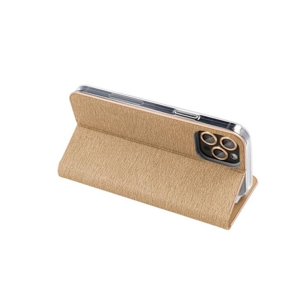 Xiaomi Redmi Note 13 Pro Plus Plånboksfodral Luna Guld - Guld Guld