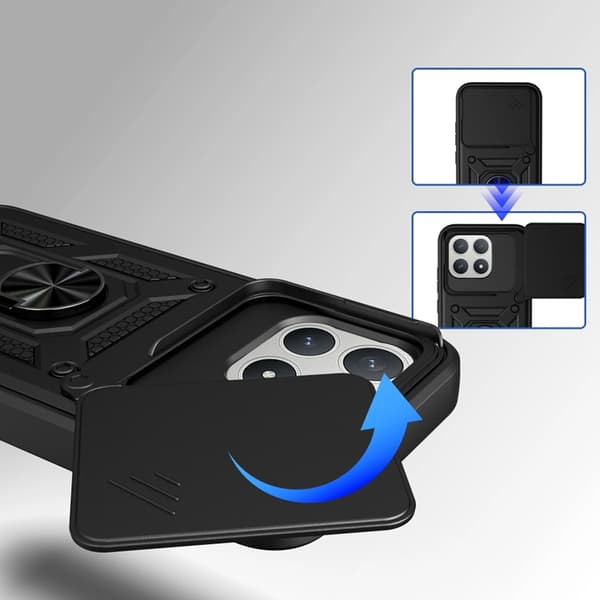 Tech-Protect telefontaske til Xiaomi Poco F8 Pro Camshield Pro - Sort Svart