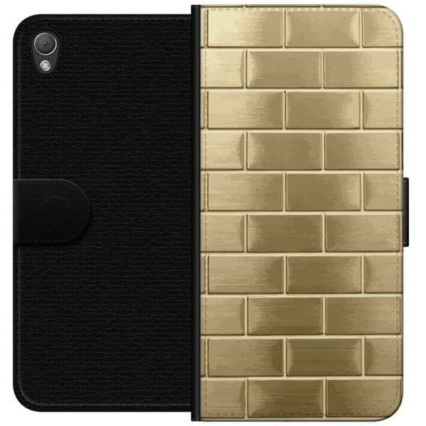 Pungcover til Sony Xperia Z3 med Gyldne Mursten