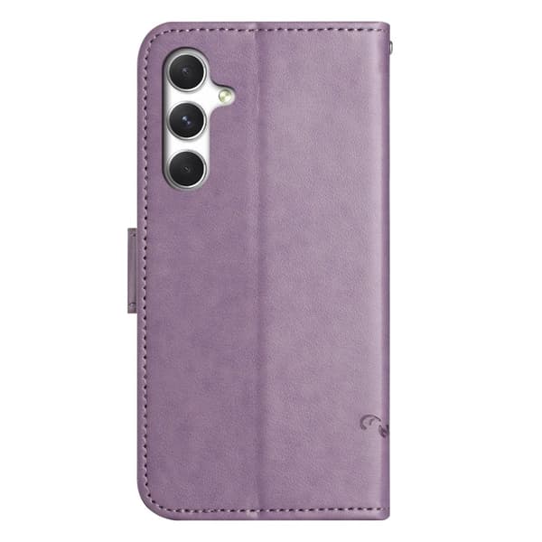 Plånboksfodral för Samsung Galaxy S26 Plus Ställ Konstläder - Lila