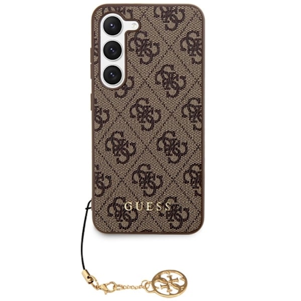 Guess Galaxy A55 Mobilskal Charms Collection - Brun