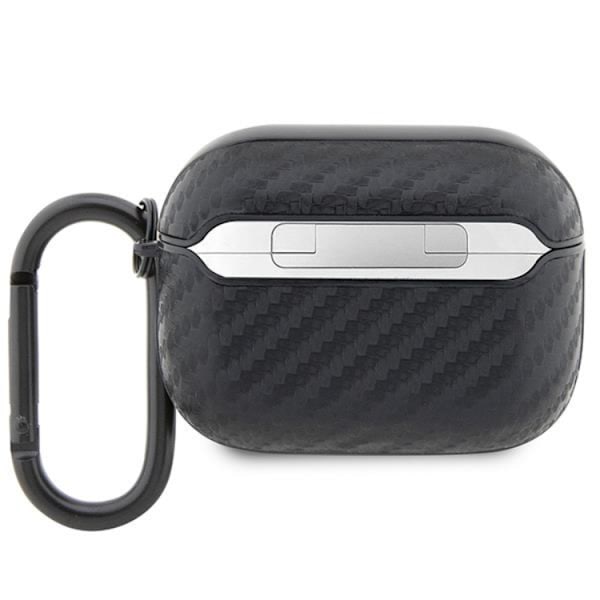 BMW Airpods Pro Skal Carbon Double Metal Logo - Svart Svart