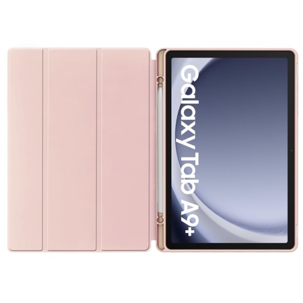 Tech-Protect Galaxy Tab A9 Plus -kotelo Smart SC Pen - Pinkki