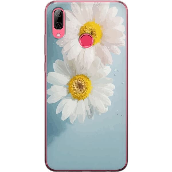 Mobilcover til Huawei Y7 (2019) med Sommerblomster