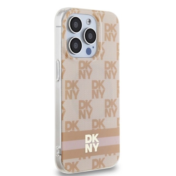 DKNY iPhone 13 Pro Max Mobilskal Magsafe IML Checkered Mono