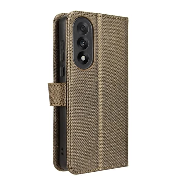 OnePlus Nord 5 Plånboksfodral Diamond Texture - Brun Brun