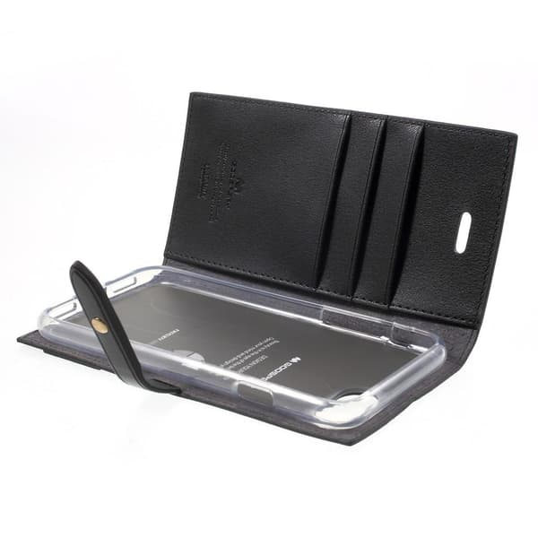 Mercury Romance Diary Etui til Apple iPhone 6 (S) Plus - Sort Black