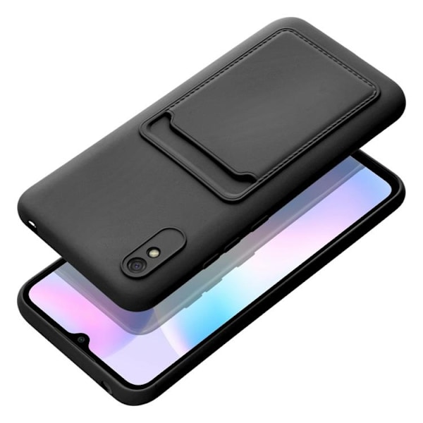 Forcell Xiaomi Redmi 9A/9AT Skal Korthållare - Svart Svart