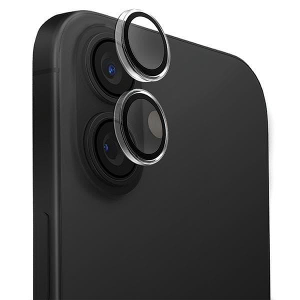 UNIQ iPhone 16/16 Plus Kameralinsskydd Härdat Glas Optix Clear
