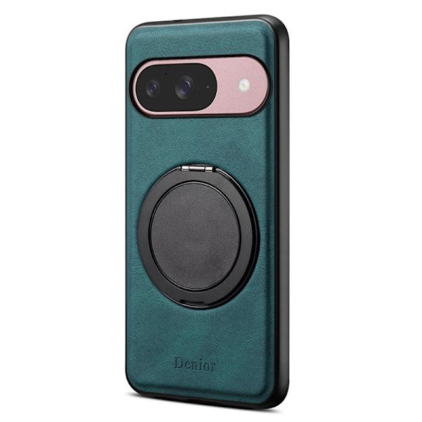 DENIOR Pixel 9 Pro Magnetfodral Konstläder - Blå