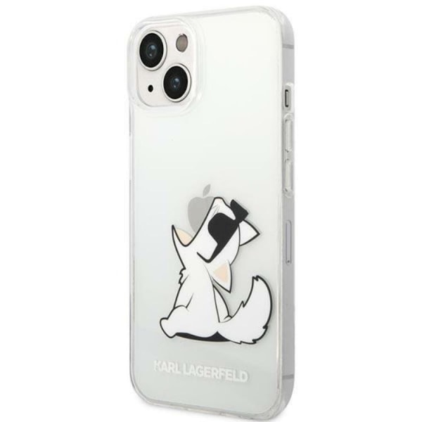 Karl Lagerfeld iPhone 14 Plus Skal Choupette Fun - Transparent