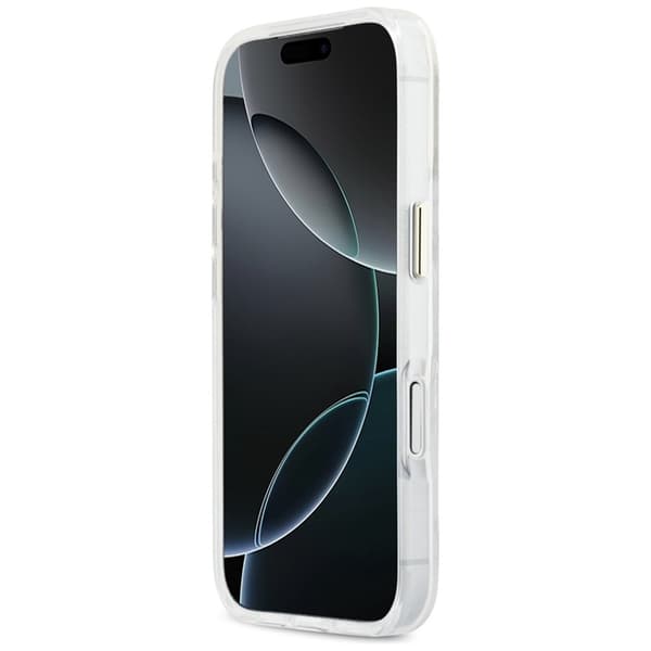 Guess Mobilskal Til iPhone 17 Pro Max MagSafe IML Gradient Script Metal - Hvid Vit