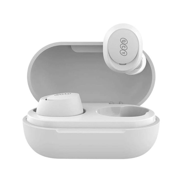 QCY True Wireless In-Ear Hörlurar T27 - Vit Vit