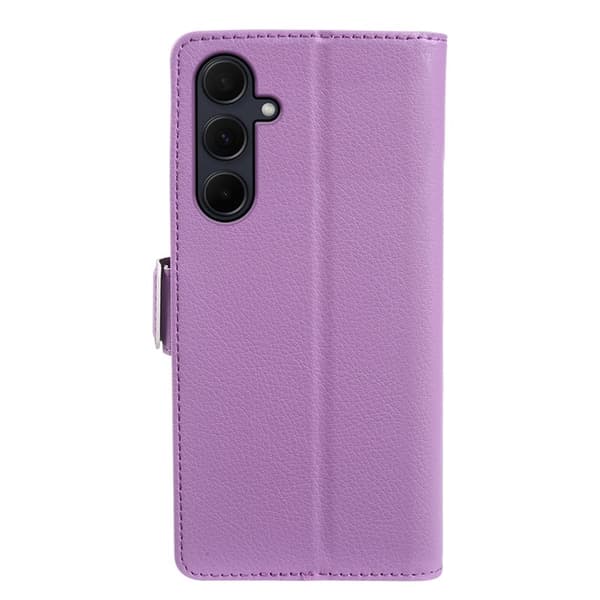 Plånboksfodral för Samsung Galaxy S26 Plus Magnetiskt Konstläder - Lila