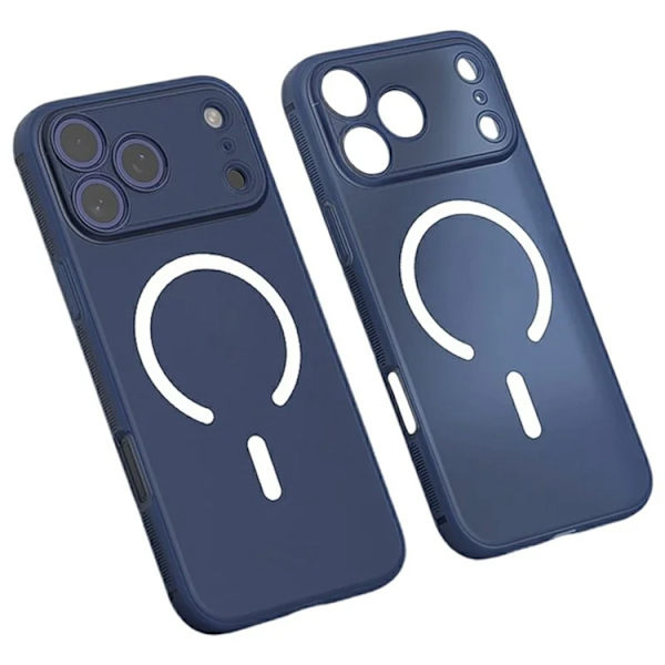 Q.COO Mobilskal till iPhone 17 Pro Magsafe Shockproof Blå