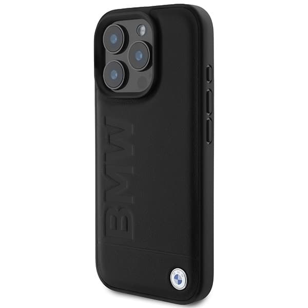 BMW Mobilskal till iPhone 16 Pro MagSafe Hot Stamp - Svart Svart