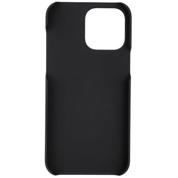 KRUSELL iPhone 14 Pro Max -suojuskorttikotelo aitoa nahkaa - musta