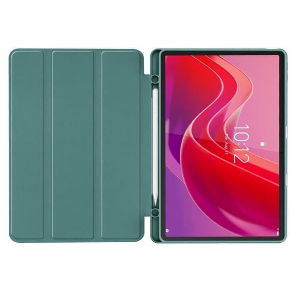 Tech-Protect Lenovo Tab M11/K11E Taske med Penslot - Grøn Svart