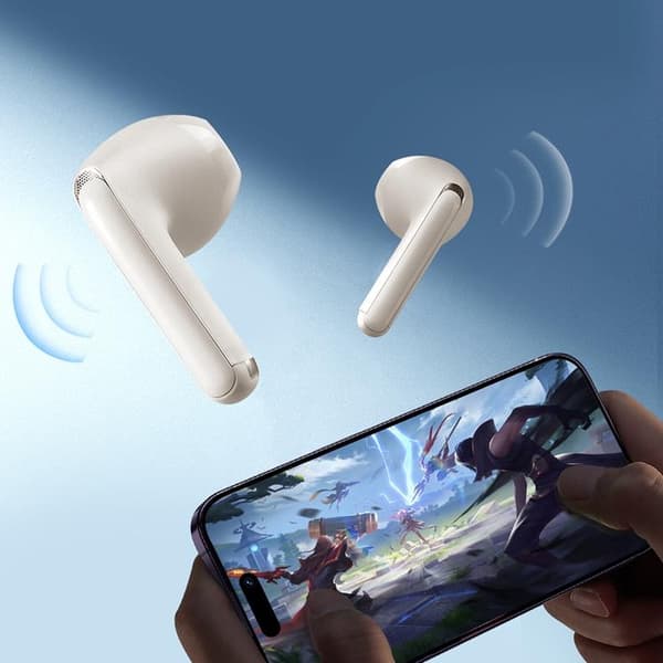 Joyroom TWS Bluetooth 5.3 Trådlösa Hörlurar - Beige Beige