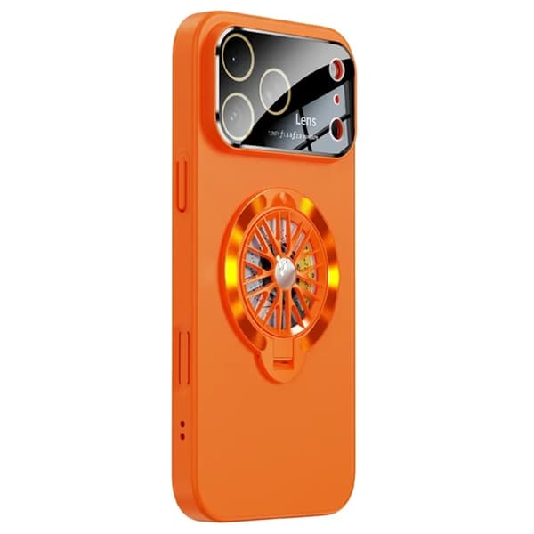 Mobilskal till iPhone 17 Pro Magsafe Hard PC - Orange Orange