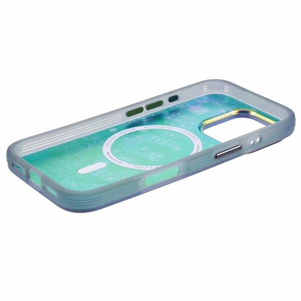 YOUNGKIT Mobilskal till iPhone 16 Pro Max MagSafe Anti Scratch - Silver Silver