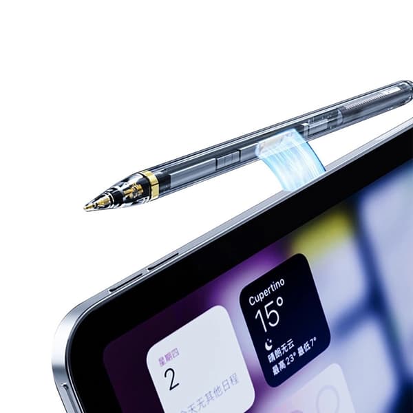 [4-Pack] Tech-Protect Stylus-Tips För Apple-Penna - Clear Transparent
