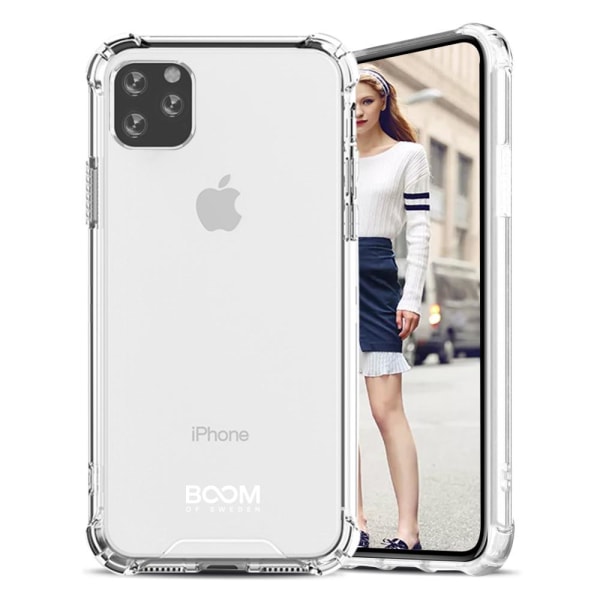 Boom iPhone 12 Pro Max Shockproof Skal Transparent