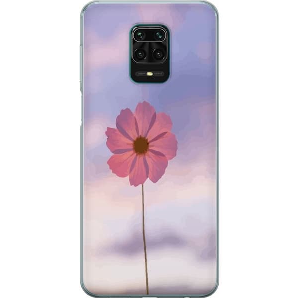 Mobilskal till Xiaomi Redmi Note 9 Pro med Rosa blomma